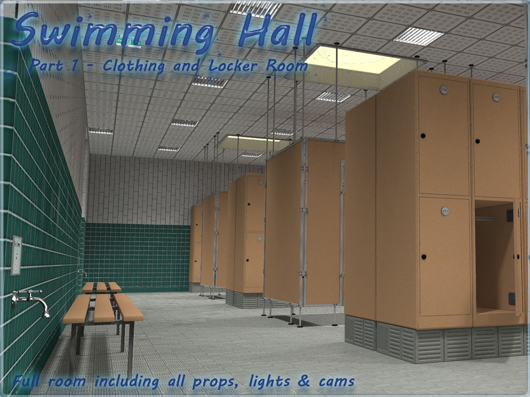 Swimming Hall Part 1 - Clothing and Locker Room Swimming Hall Part 1 - Clothing and Locker Room