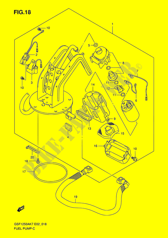 POMPA-CARBURANTE-Suzuki-MOTO-1250-BANDIT-2007-GSF1250SA-K7-E02E19E24E37--7971018