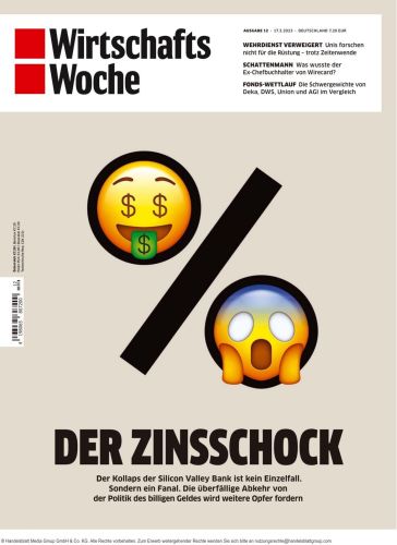 Cover: Wirtschaftswoche Magazin No 12 vom 17  März 2023
