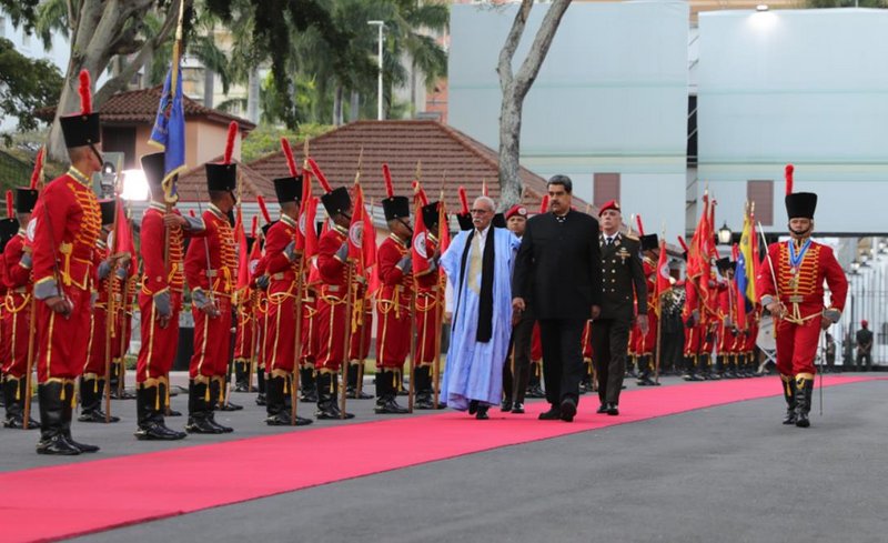 Maduro recibió en Miraflores al presidente de la República Árabe Saharaui Democrática 2023-3-21-20-47-50