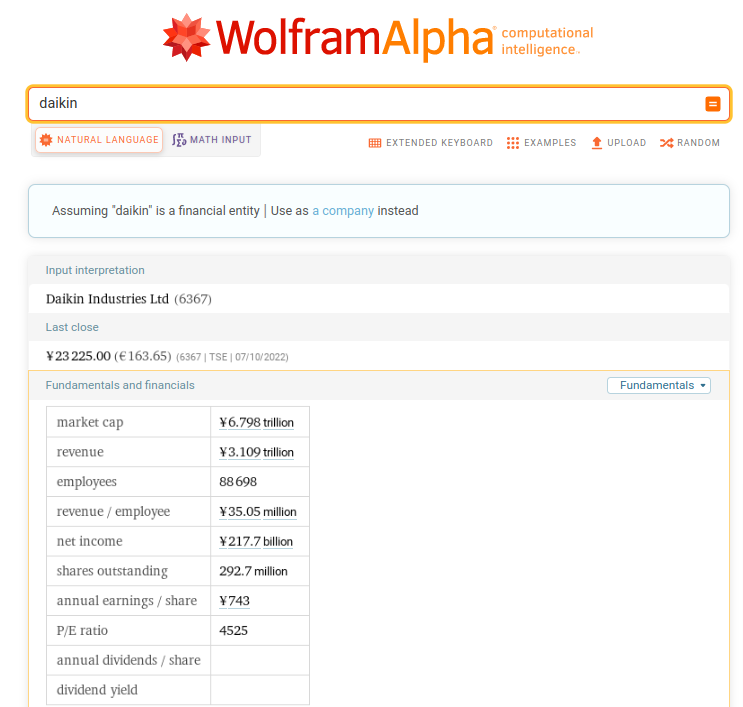 daikin-wolfram-alpha-semantic-search