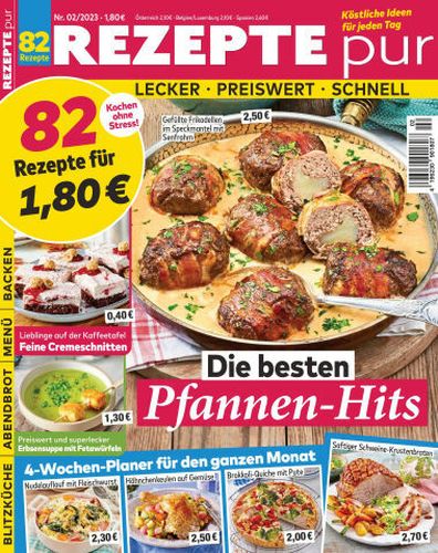 Cover: Rezepte pur Magazin No 02 2023