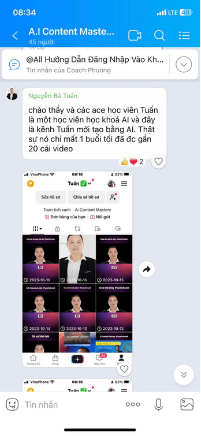 Phản hồi học viên