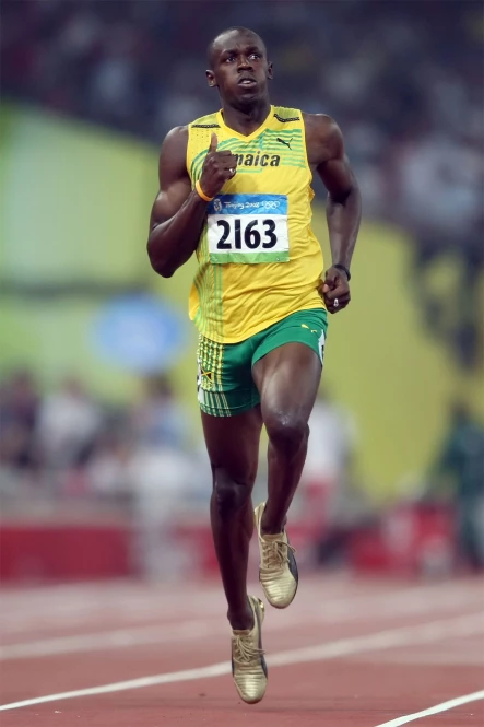Sprinter Usain Bolt