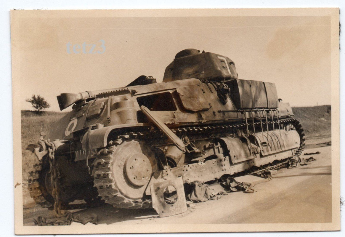 Frankreich Beute Panzer Tank Sturmgeschütz SDkfz