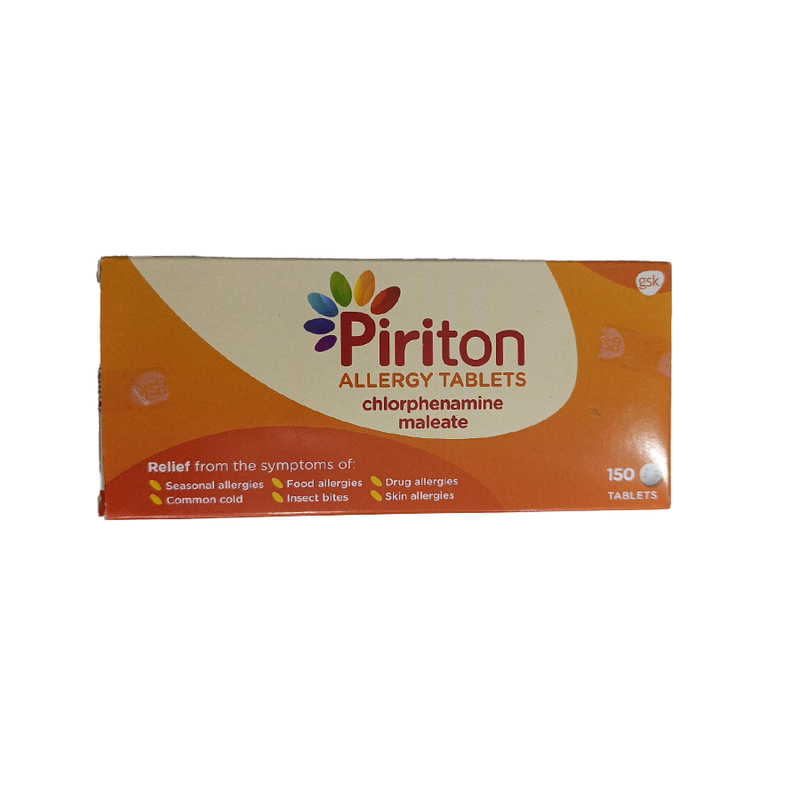 Piriton Tablets 4Mg  150`S