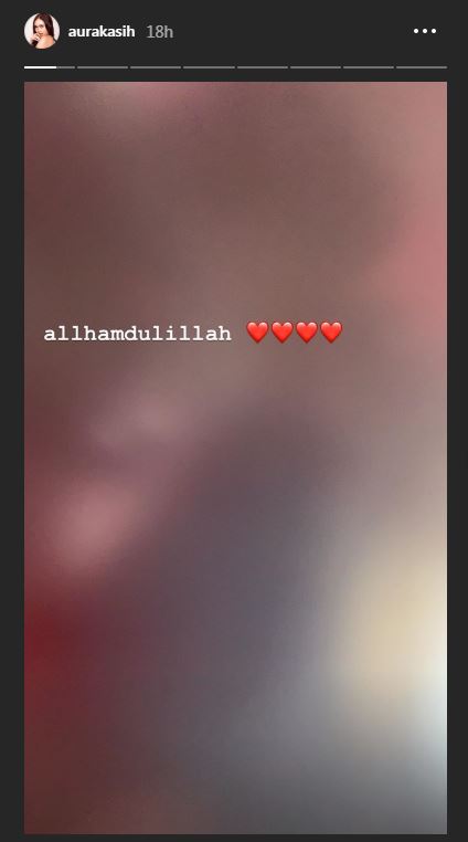 Insta Story Aura Kasih
