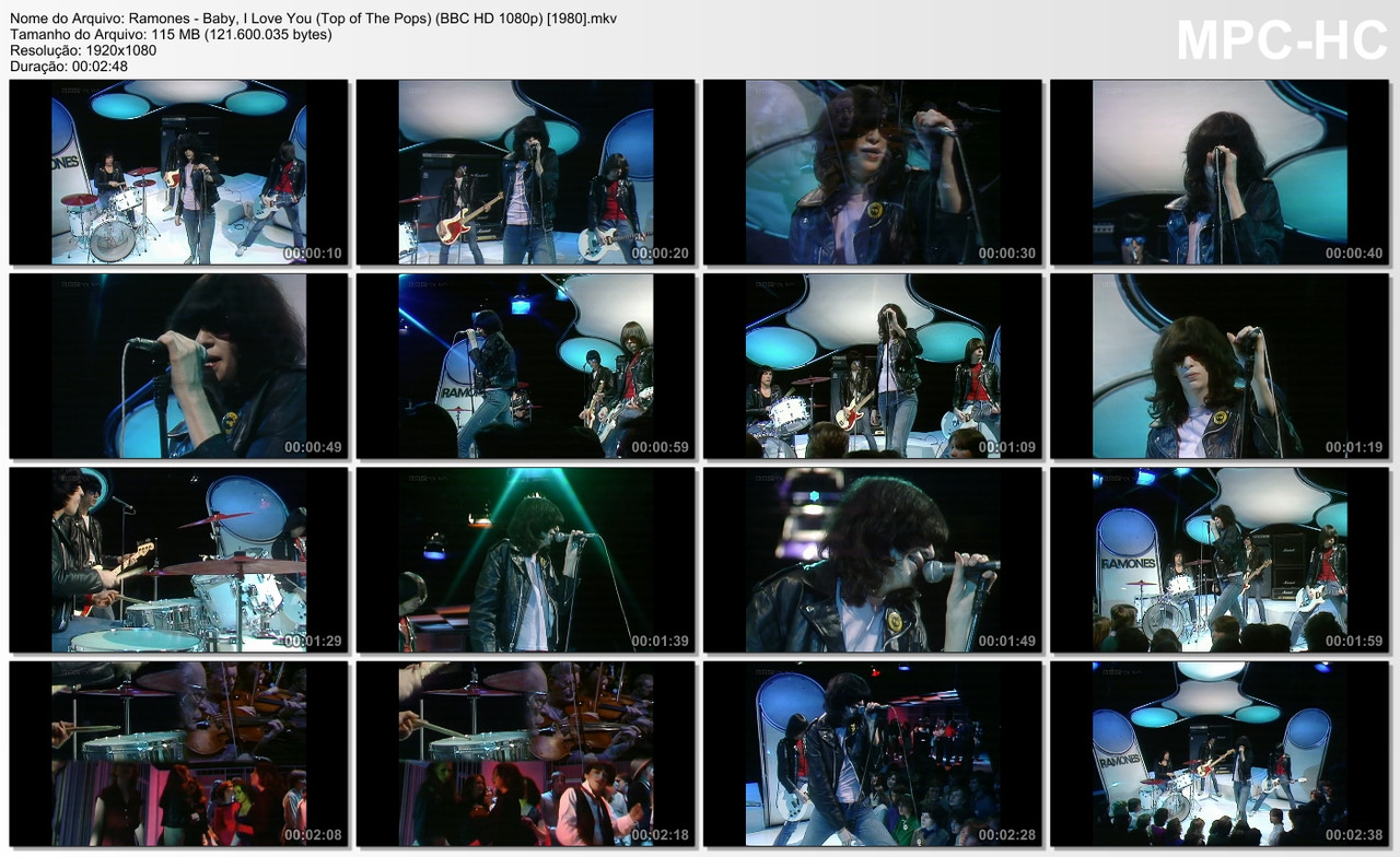 Ramones - Baby, I Love You (Top of The Pops) (BBC HD 1080p) [31.01.1980]