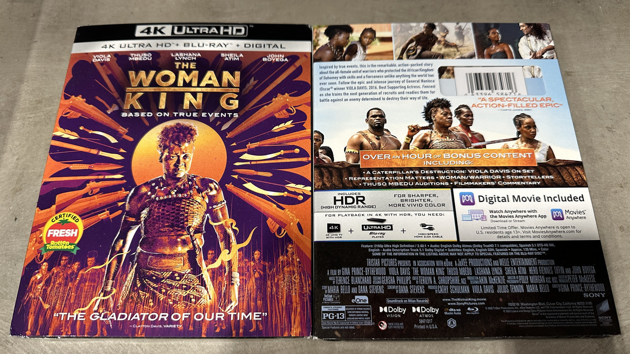 The Woman King – On Digital on November 22 and On 4K Ultra HD, Blu