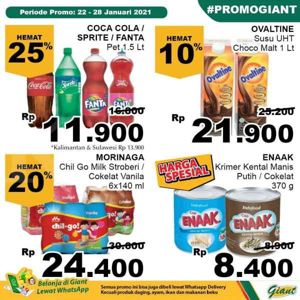 Katalog Promo Giant 22-28 Januari 2021