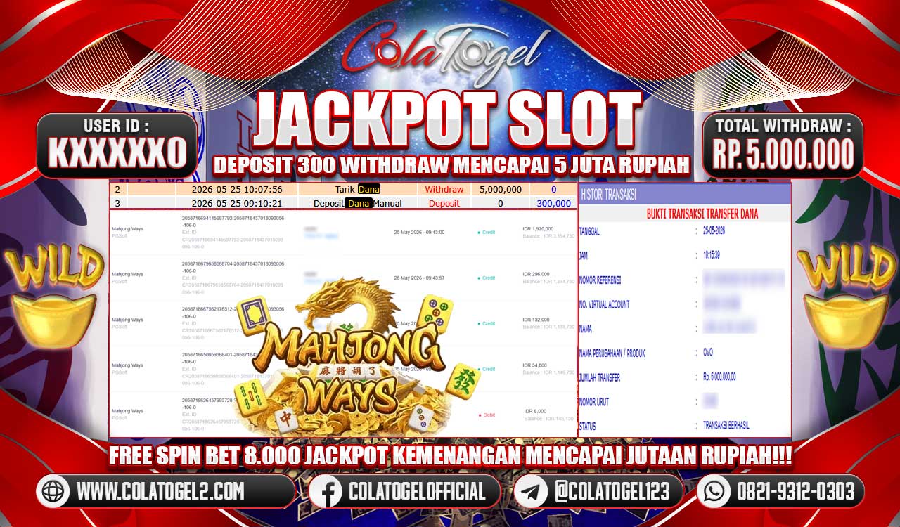 JACKPOT SLOT GACOR!!