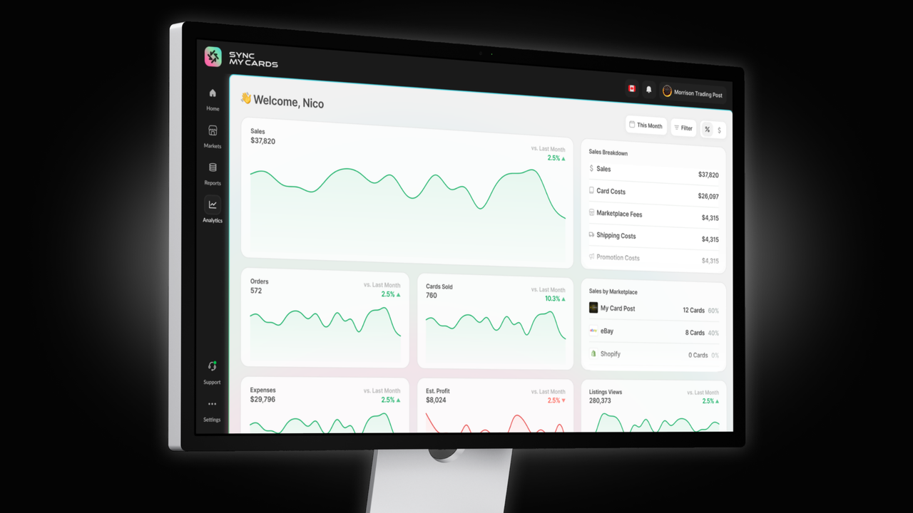 Sync My Cards Website