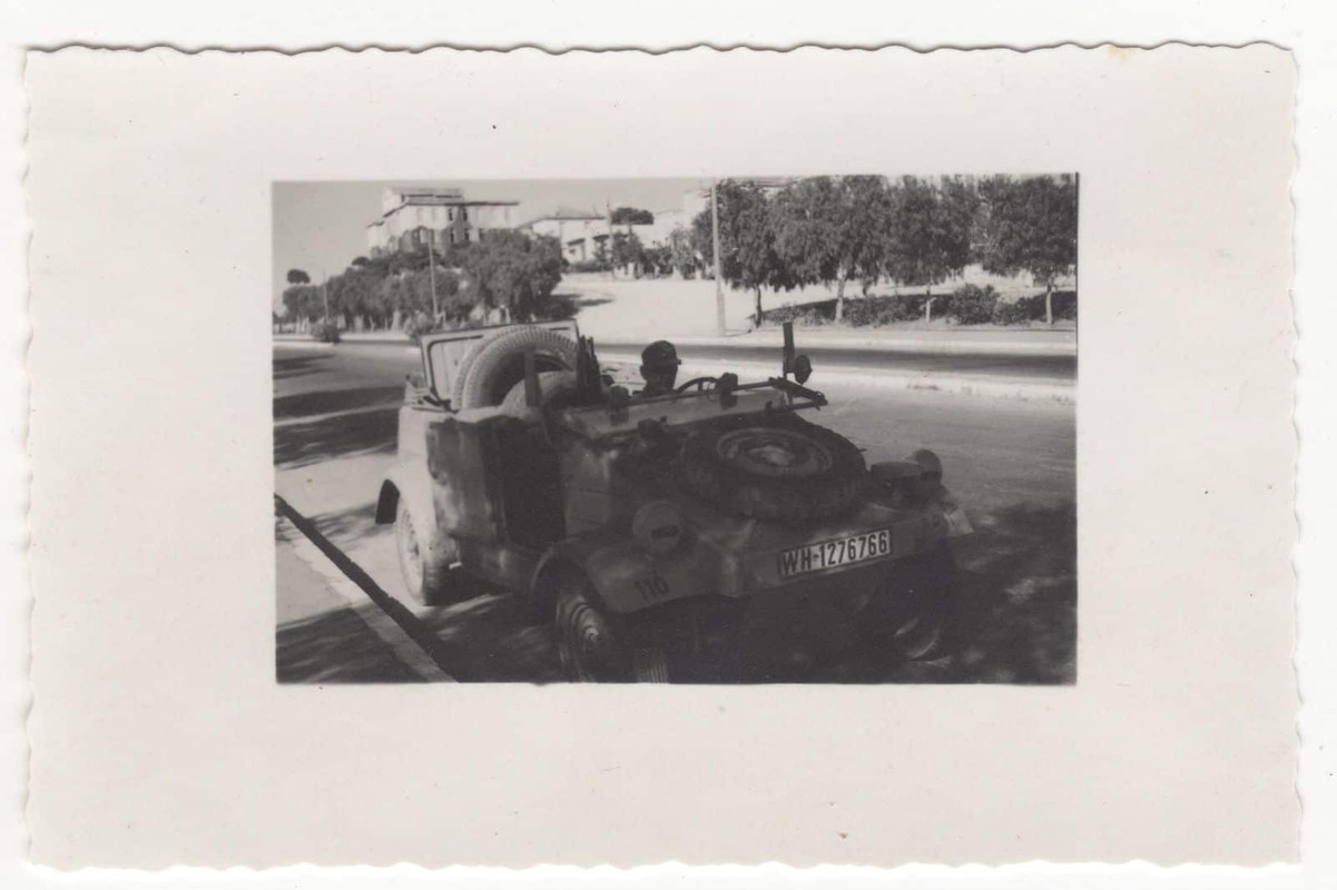 2 Originalfotos VW 82 Kübelwagen Sonderverband 2