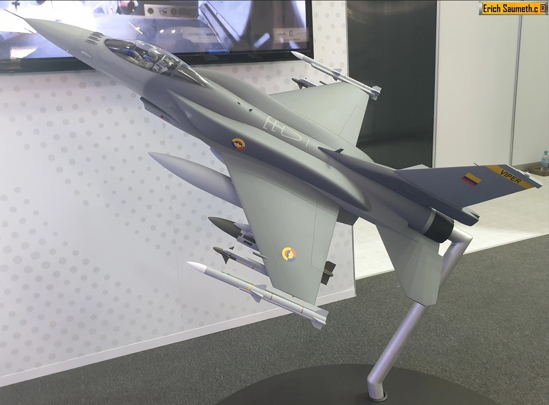Estados Unidos ofrece el F-16V a Colombia