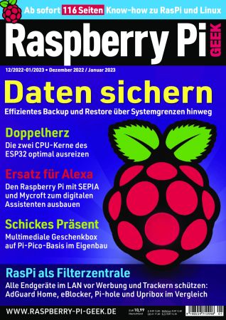 Raspberry Pi Geek – Dezember 2022 / Januar 2023