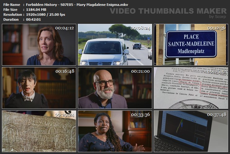 Forbidden History - S07E05 - Mary Magdalene Enigma.mkv