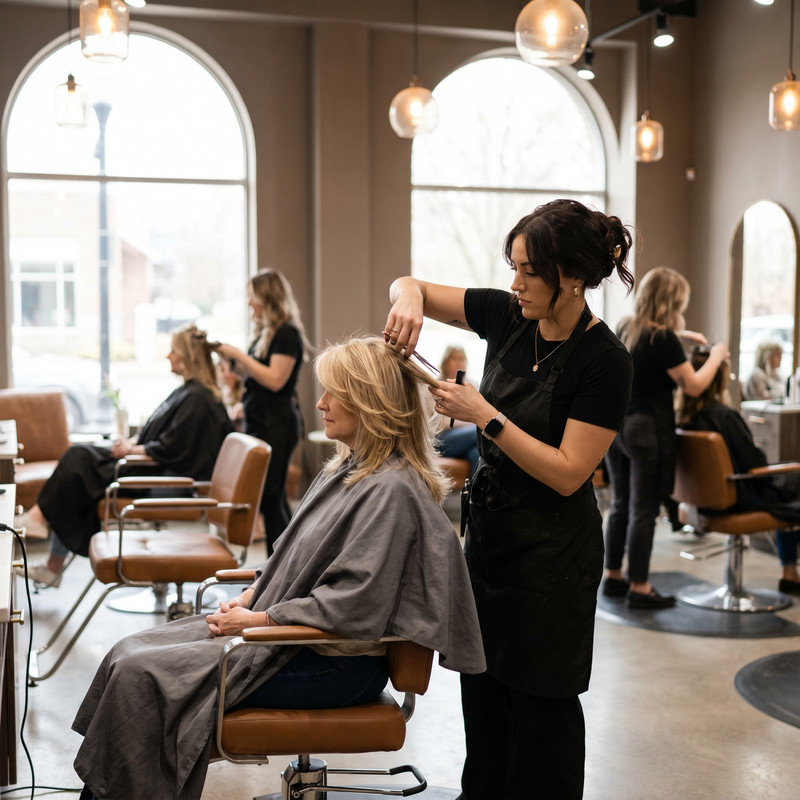 Hair cut service