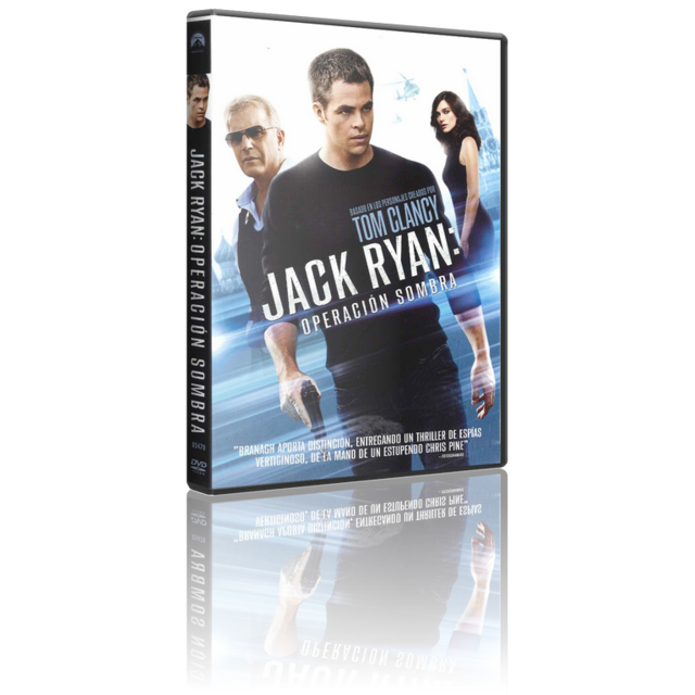Portada - Jack Ryan, Operación Sombra [2014] [DVD9 Full] [Pal] [Cast/Ing] [Sub:Varios] [Thriller]