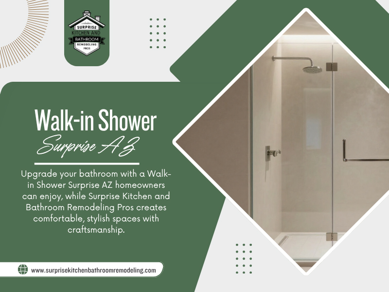 Walk-in Shower Surprise AZ