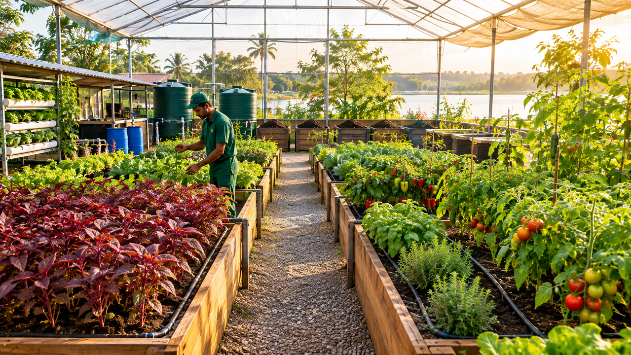 Lake Valley Bioponic Farming