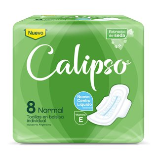 7503 | Toalla Calipso Normal C Alas X 8 Unid
