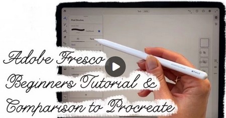 Adobe Fresco Beginners Tutorial and Comparison to Procreate