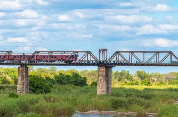 Kruger Shalati: Train on the Bridge