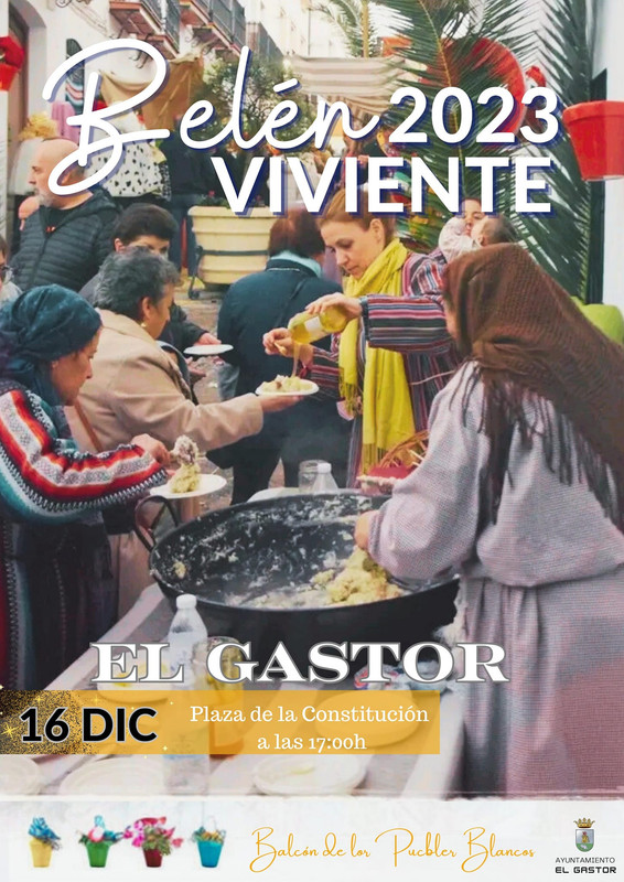 Belén Viviente en El Gastor