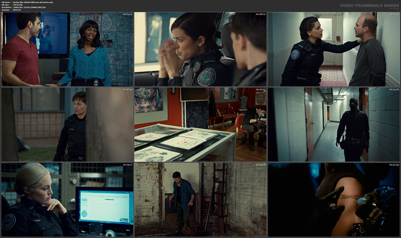 Rookie Blue S04E03 Different, Not Better.mkv