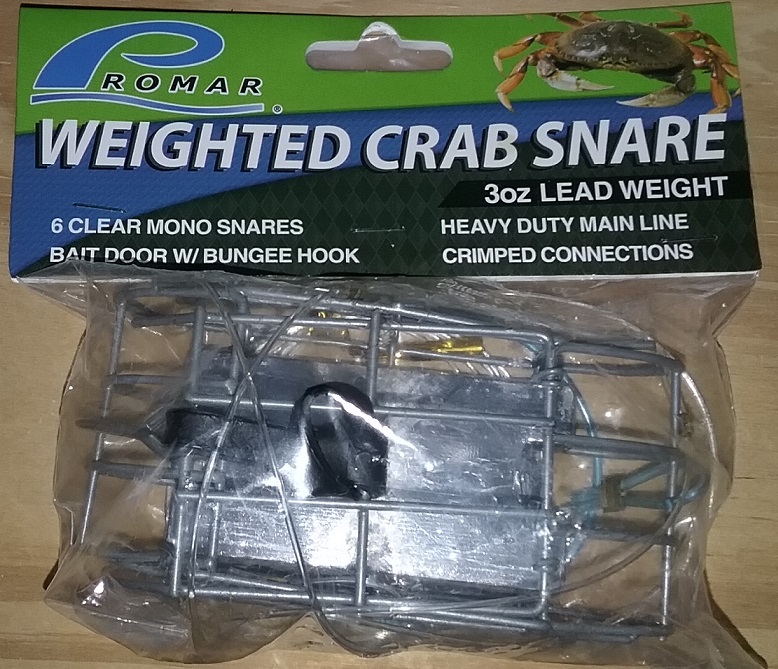5 oz Weighted Crab Snare Crab Trap for Fishing Pole for Dungeness