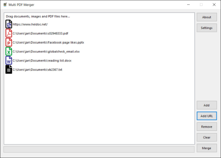 Multi PDF Merger 1.11