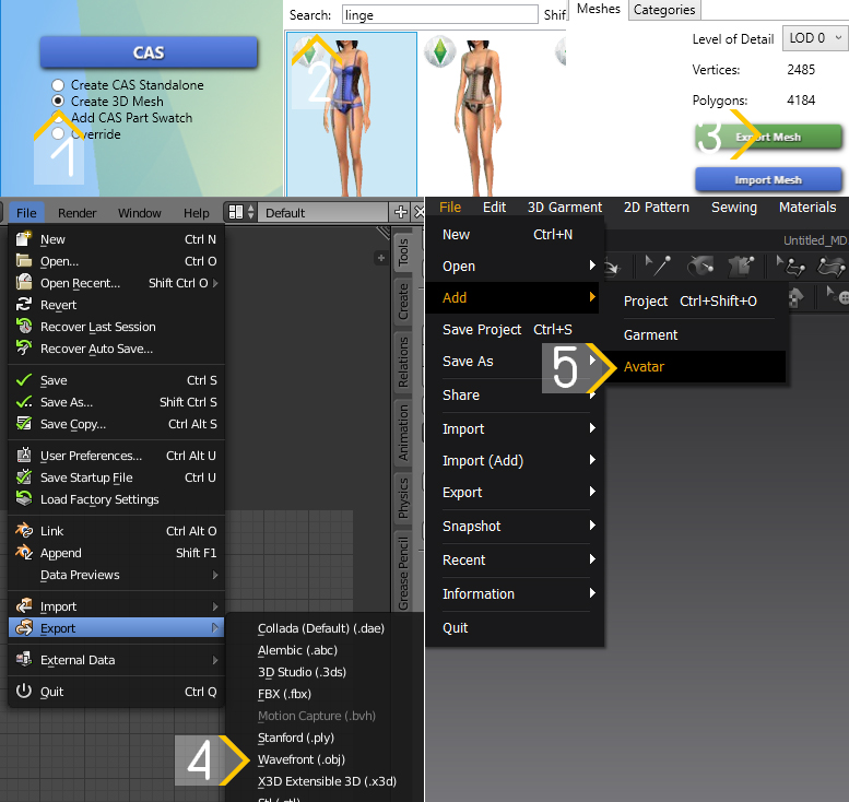 sims 4 studio blender 2.76 download