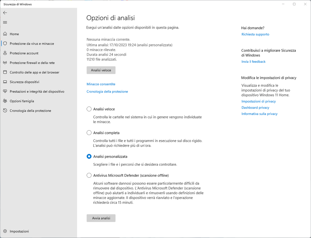 Scansione Cartella di Files Scompattati e scaricati da Mega Windows ...