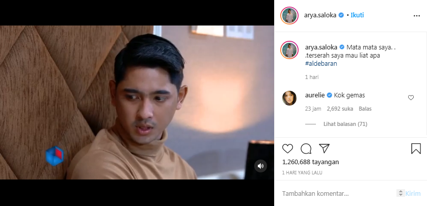 Arya Saloka bagikan teaser sinetron Ikatan Cinta
