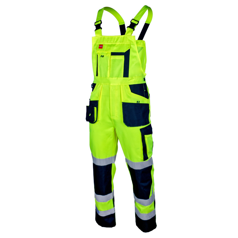 FLASH Hi-Vis Bib & Brace Overalls