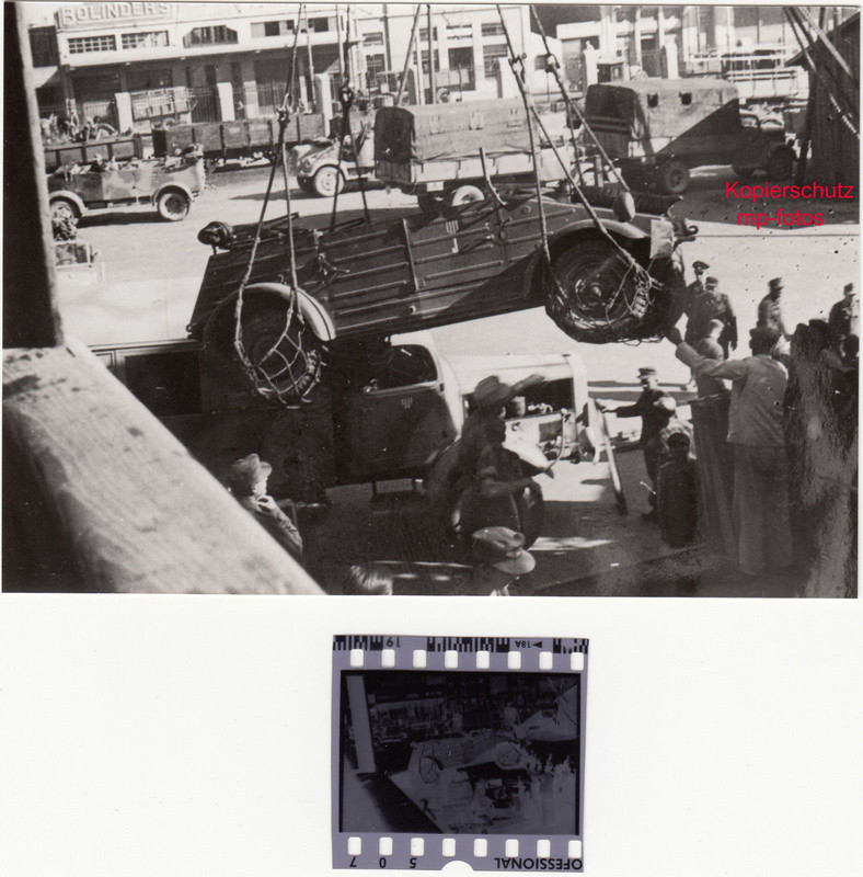 Negativ Fahrzeug Kübelwagen Tropen Italien5