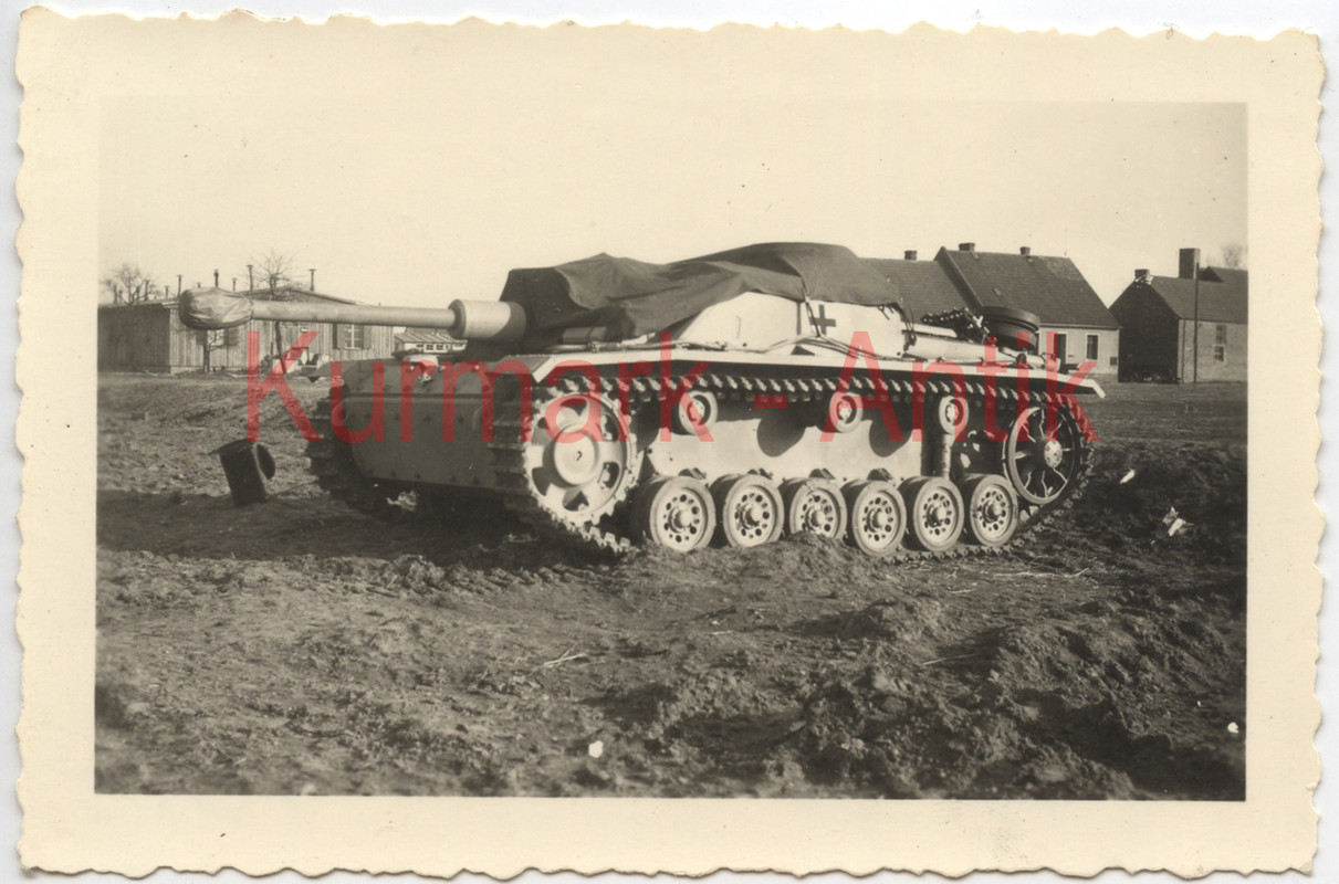 Foto Wehrmacht Panzer Jäger Stug Sturmgeschütz.