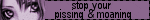 pissing