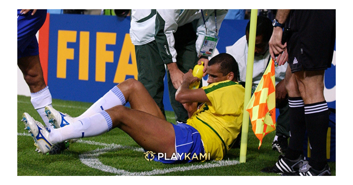 10 Skandal Sepak Bola Playkami: Akting Rivaldo di Piala Dunia