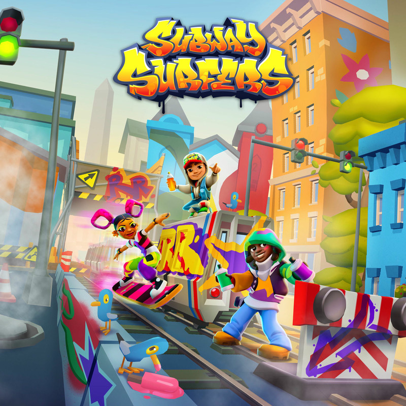 subway surfers enhanced  Game Cover