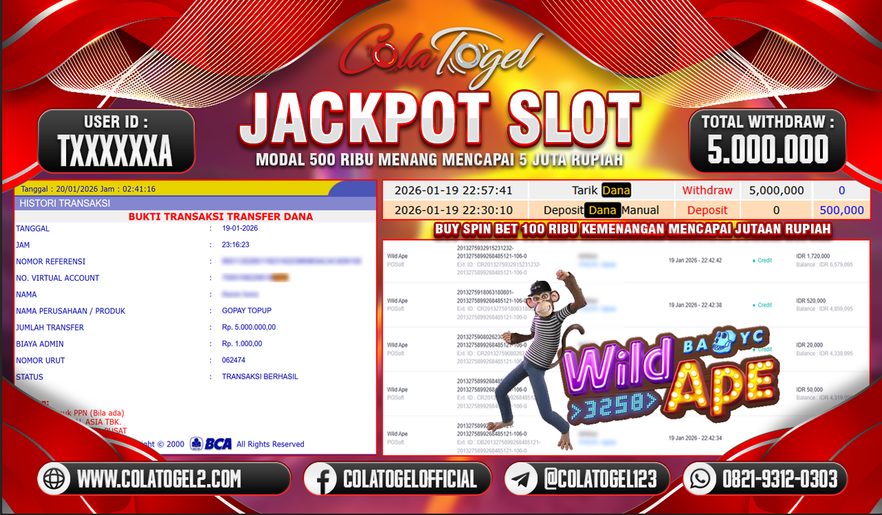 JACKPOT SLOT GACOR!!
