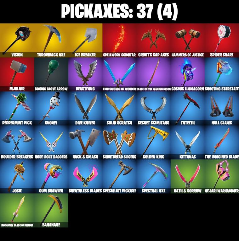 pickaxes comp