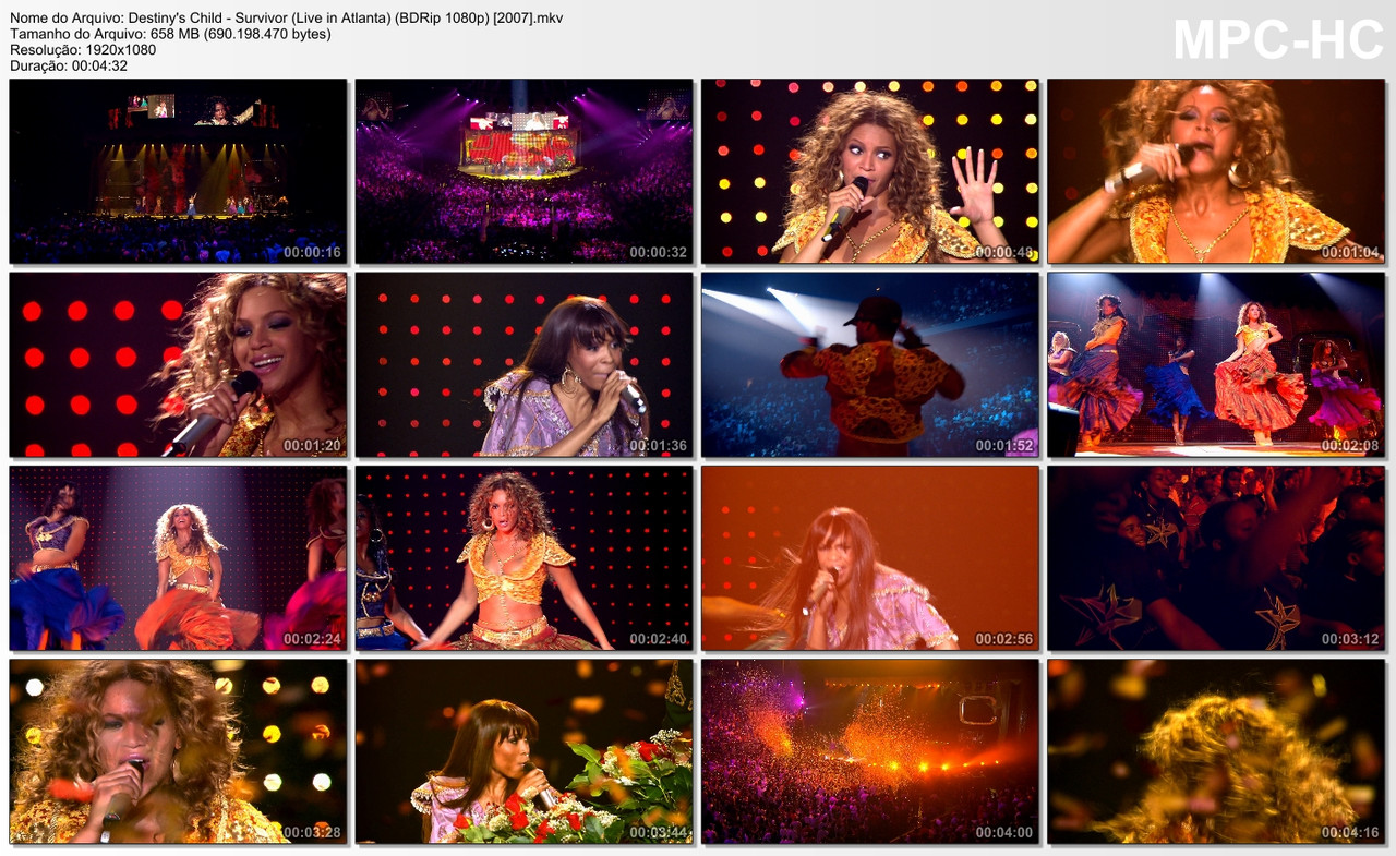 Destiny's Child - Survivor (Live in Atlanta) (BDRip 1080p) [2007]