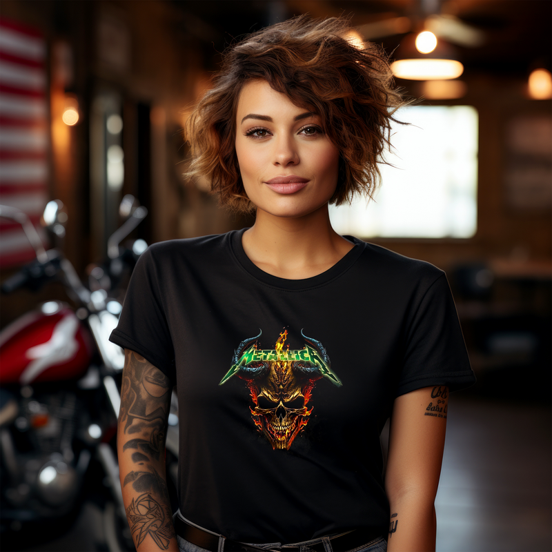Metallica model (2) girl