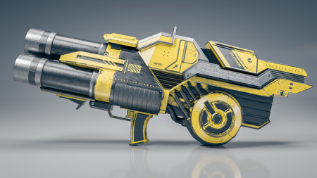 Texturing Weapons in Blender and Substance Painter