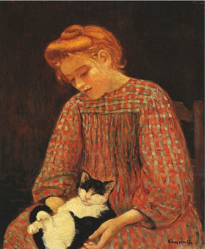 Charles-Camoin-Girl-With-A-Cat-1200x1697