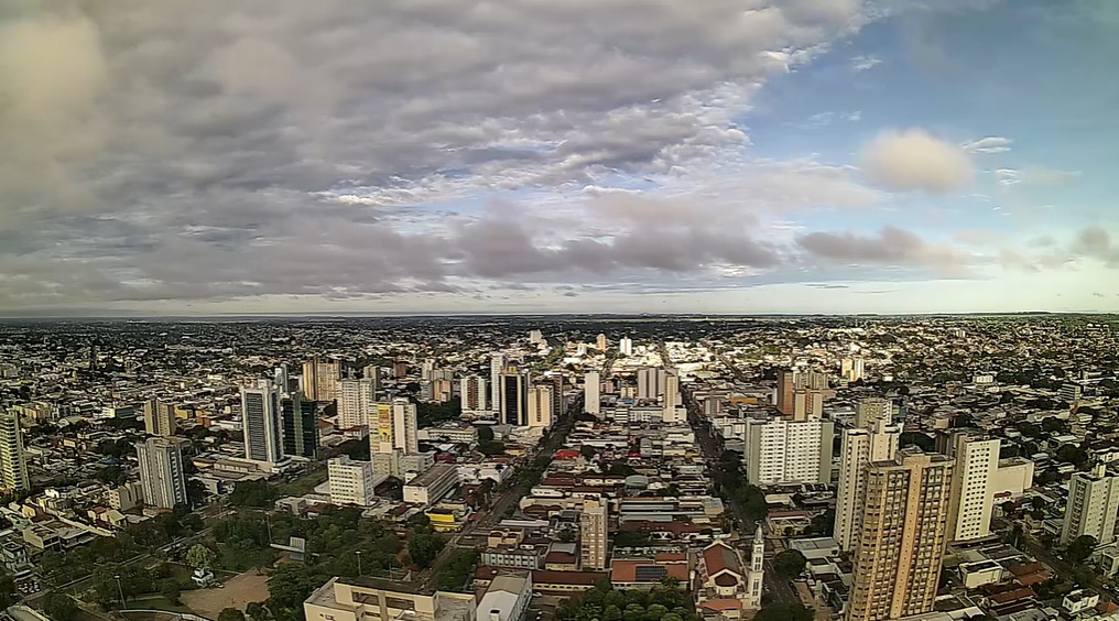 Campo Grande nesta manhã de sexta-feira
