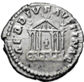 Glosario de monedas romanas. TEMPLO DE ANTONINO Y FAUSTINA. 3