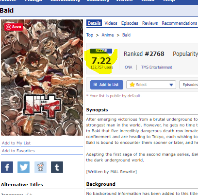 Baki | 1701 - 7ty90n3