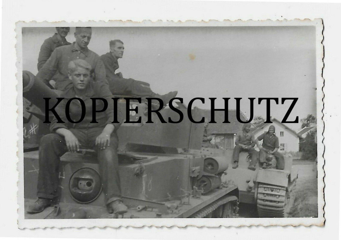 Foto Panzer IV Seitenschürze  Werkstattkompanie